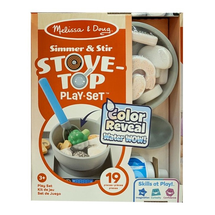 SPINMASTER Melissa & Doug - Coffret Cuisine Water Wow! - 19 accessoires - Développe imagination et curiosité - Des 3 ans SPINMASTER Melissa & Doug - Coffret Cuisine Water Wow! - 19 accessoires - Développe imagination et curiosité - Des 3 ans