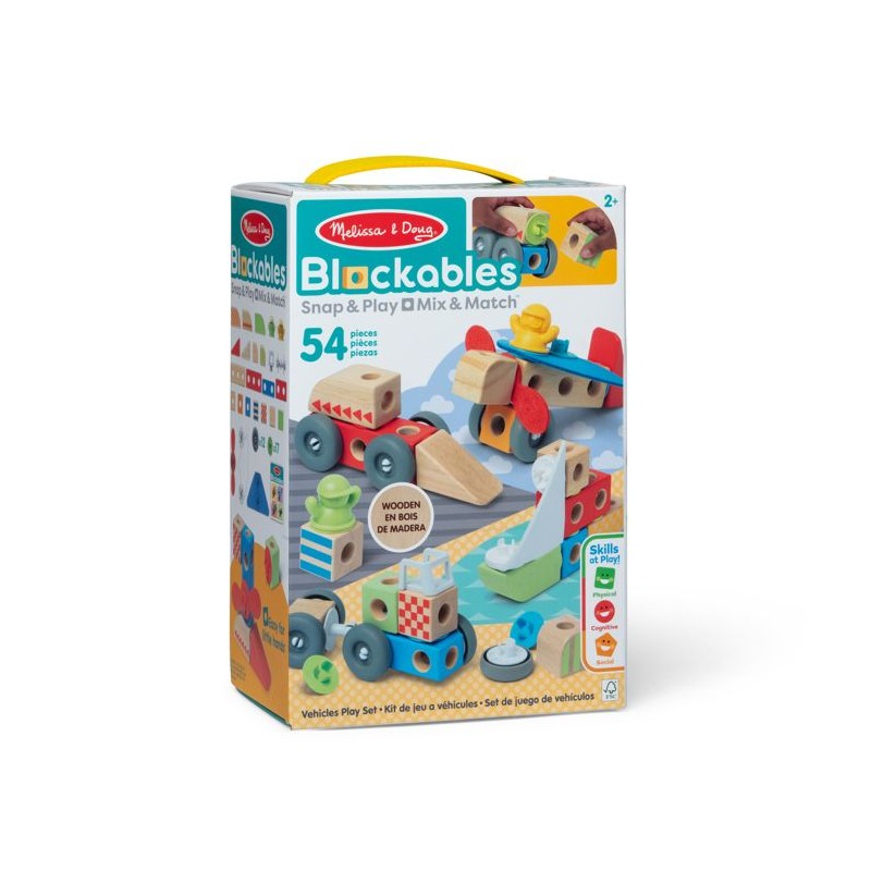Les Véhicules Melissa And Doug 54 Pieces