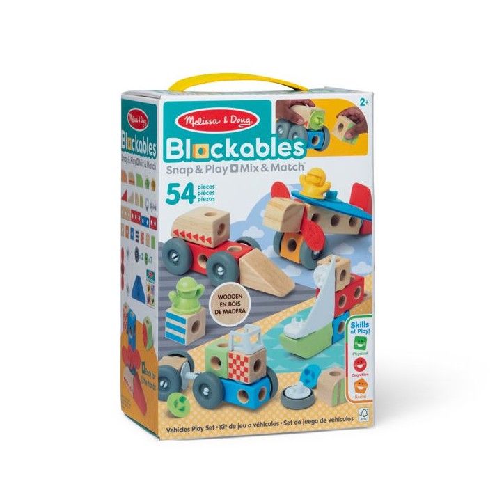 Les Véhicules Melissa And Doug 54 Pieces