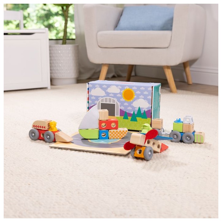 Les Véhicules Melissa And Doug 54 Pieces