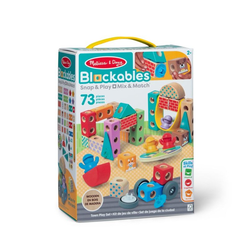 La Ville Melissa And Doug 73 Pieces