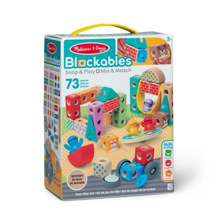 La Ville Melissa And Doug 73 Pieces