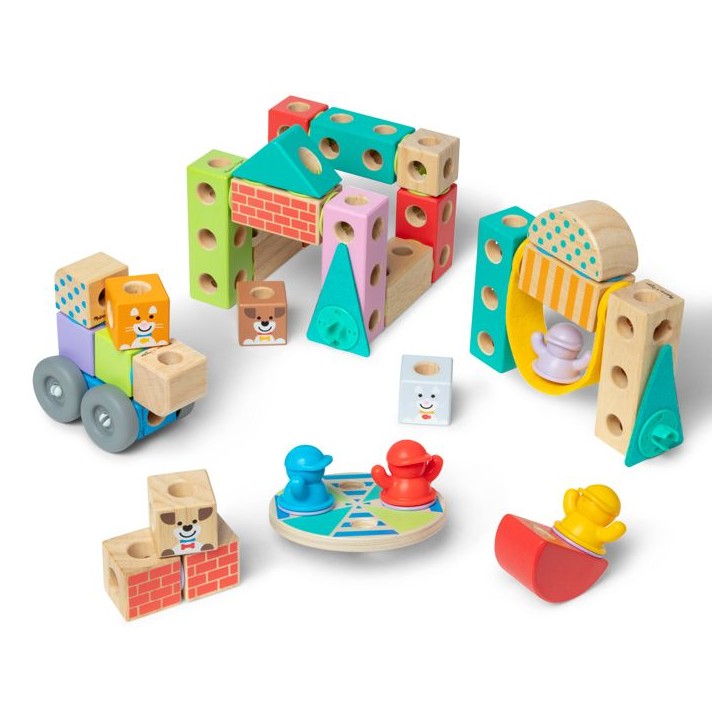 La Ville Melissa And Doug 73 Pieces