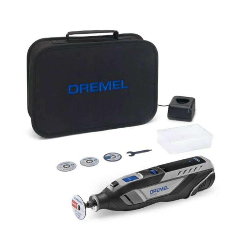 Dremel 8250 Outil Rotatif Multifonction Sans-fil 12V, 5 accessoires, 1