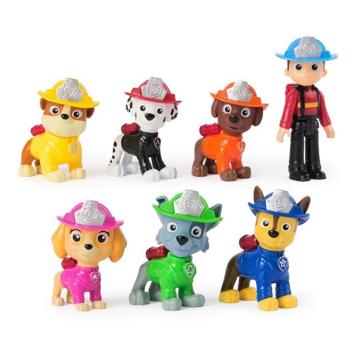 Figurines Pat Patrouille Fire Rescue Multipack Figurines Pat Patrouille Fire Rescue Multipack