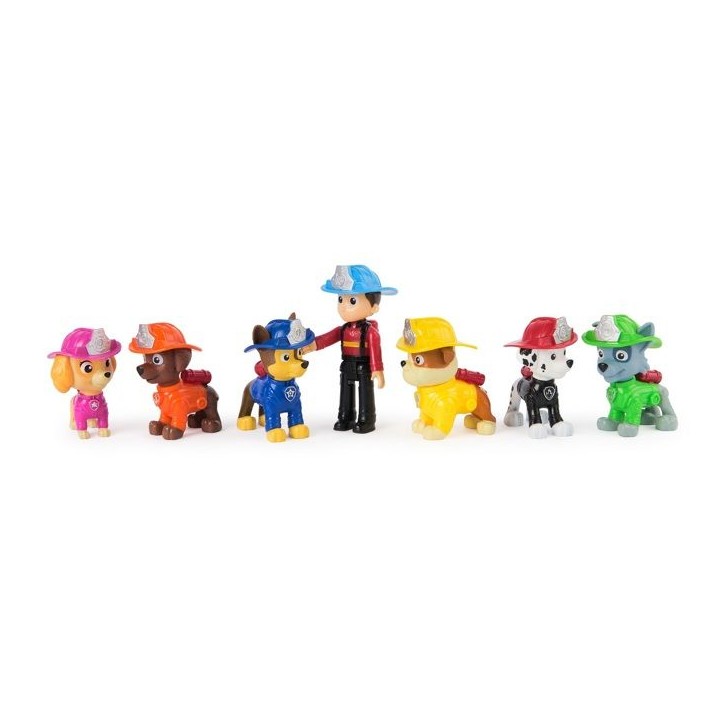 Figurines Pat Patrouille Fire Rescue Multipack Figurines Pat Patrouille Fire Rescue Multipack