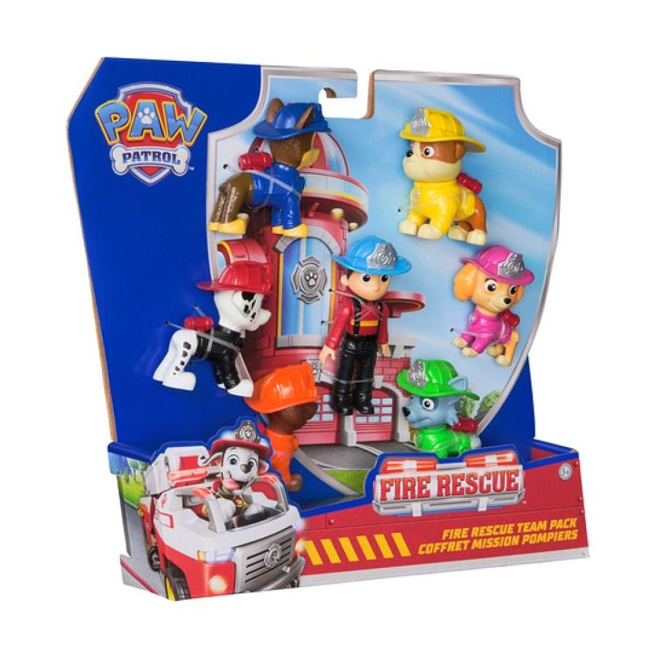 Figurines Pat Patrouille Fire Rescue Multipack Figurines Pat Patrouille Fire Rescue Multipack