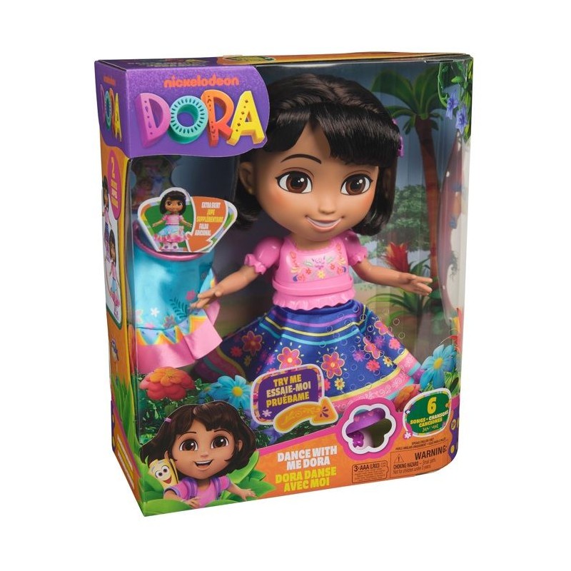 Poupée Dora Danse Avec Moi Dora L'Exploratrice
