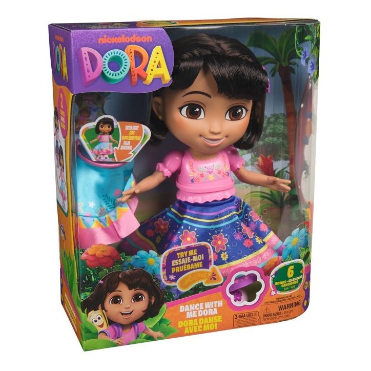 Poupée Dora Danse Avec Moi Dora L'Exploratrice Poupée Dora Danse Avec Moi Dora L'Exploratrice
