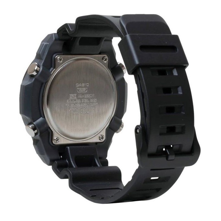 Montre - CASIO - AQ-S820W - Homme - Noir - Solaire - Ana-Digital Montre - CASIO - AQ-S820W - Homme - Noir - Solaire - Ana-Digital