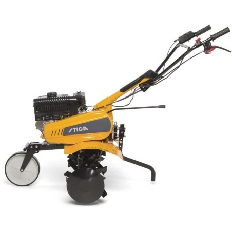 Motoculteur thermique - STIGA - 182 cc - SRC 685 RG - Puissance 3,5 kW - Largeur 85 cm - 6 fraises - 3 vitesses - Guidon réglab