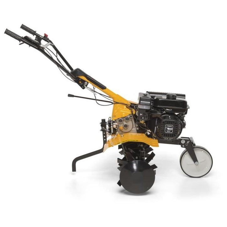 Motoculteur thermique - STIGA - 182 cc - SRC 685 RG - Puissance 3,5 kW - Largeur 85 cm - 6 fraises - 3 vitesses - Guidon réglab