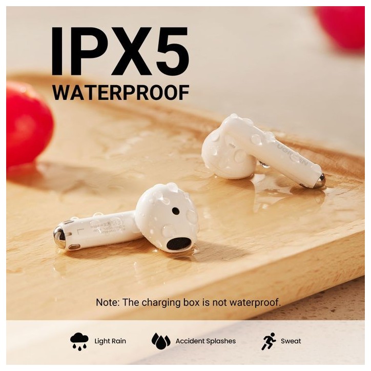Écouteurs sans fil - UGREEN - Modele H5 - Bluetooth semi-intra - Blanc