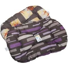 Couchage pour chien - AIME - Coussin Oval - 50 cm - Gris