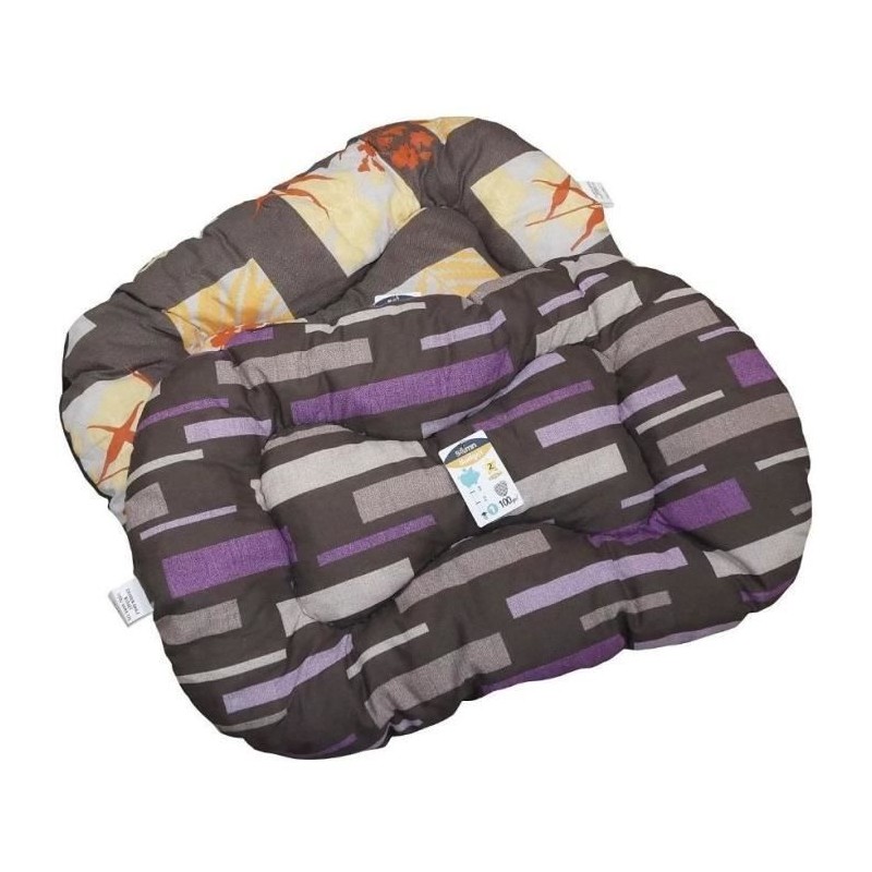 Couchage pour chien - AIME - Coussin Oval - 50 cm - Gris