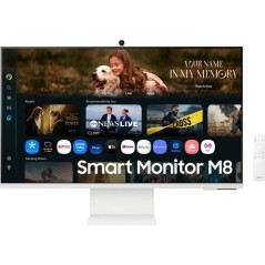 Ecran PC - SAMSUNG - 32 - UHD 4K - 60Hz - Dalle VA - 4ms - SMART MONIT