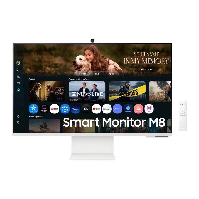 Ecran PC - SAMSUNG - 32 - UHD 4K - 60Hz - Dalle VA - 4ms - SMART MONIT