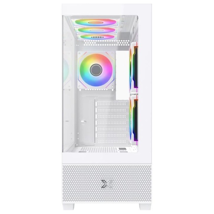 Boitier sans alimentation - XIGMATEK Alphard Arctic - Moyen tour - Format E-ATX - Blanc Boitier sans alimentation - XIGMATEK Alphard Arctic - Moyen tour - Format E-ATX - Blanc