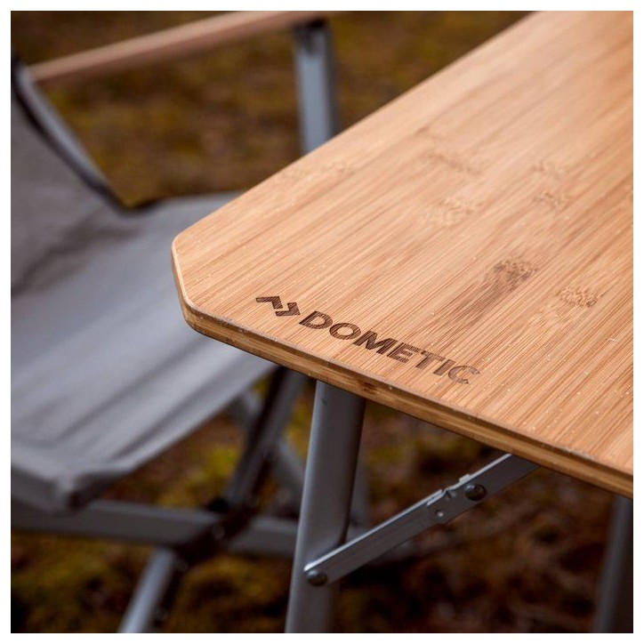 Table de camping - DOMETIC - Compact Camp Table Bamboo - Pliable - Bambou - Aluminium Table de camping - DOMETIC - Compact Camp Table Bamboo - Pliable - Bambou - Aluminium