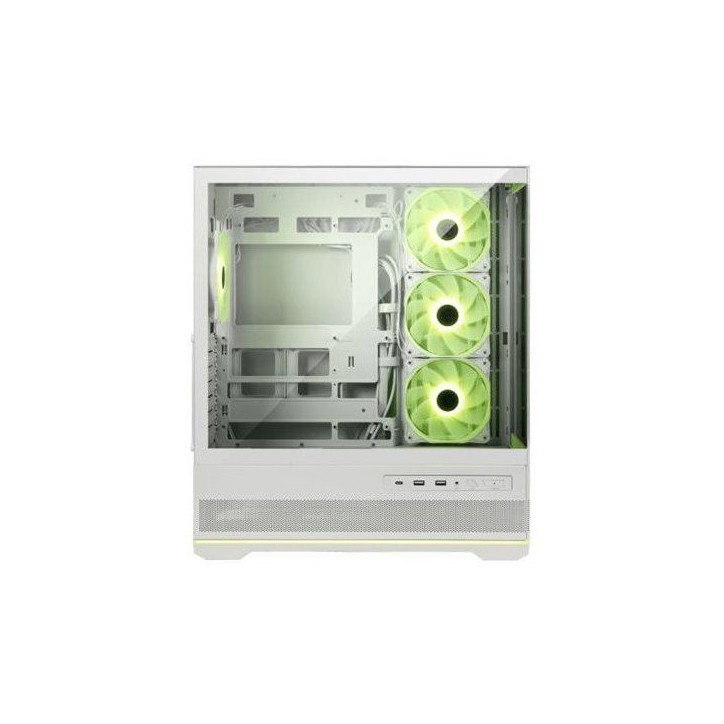Boîtier PC - MSI - MAG Pano 110R PZ - Moyen tour - Blanc Boîtier PC - MSI - MAG Pano 110R PZ - Moyen tour - Blanc