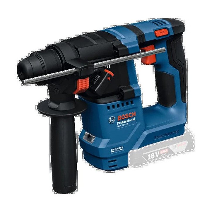 Perforateur GBH 18V-18 Professional SDS Plus avec KickBack Control, sans batterie, ni chargeur - Livré dans L-Boxx 136 - BOSCH Perforateur GBH 18V-18 Professional SDS Plus avec KickBack Control, sans batterie, ni chargeur - Livré dans L-Boxx 136 - BOSCH
