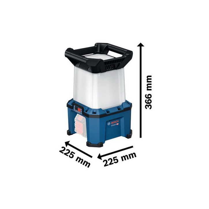 Projecteur de chantier sans fil GLA 18VH-7500 Professional sans batterie, ni chargeur - BOSCH - 06014A5000