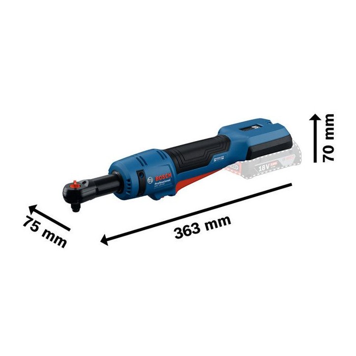 Clé a cliquet GRC 18V-60 Professional sans batterie, ni chargeur - Livrée dans L-Boxx 136 - BOSCH - 06019N8001 Clé a cliquet GRC 18V-60 Professional sans batterie, ni chargeur - Livrée dans L-Boxx 136 - BOSCH - 06019N8001