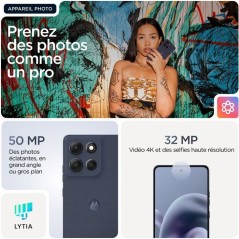 Smartphone MOTOROLA G86 - 8Go - 256 Go de stockage- Gris