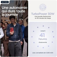 MOTOROLA - G86 - 8/256 Go - Violet
