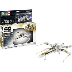 Maquette - REVELL - Model Set - Star Wars - X-Wing Fighter Carson Teva