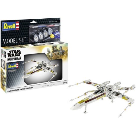 Maquette - REVELL - Model Set - Star Wars - X-Wing Fighter Carson Teva