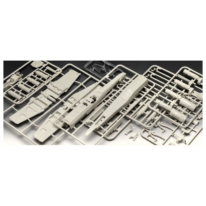 Maquette - REVELL - Model Set - Star Wars - X-Wing Fighter Carson Teva - Mandalorian - Avec colle, peintures et accessoires Maquette - REVELL - Model Set - Star Wars - X-Wing Fighter Carson Teva - Mandalorian - Avec colle, peintures et accessoires
