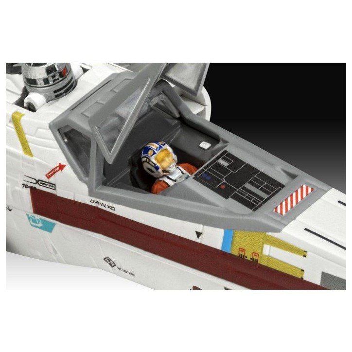 Maquette - REVELL - Model Set - Star Wars - X-Wing Fighter Carson Teva - Mandalorian - Avec colle, peintures et accessoires Maquette - REVELL - Model Set - Star Wars - X-Wing Fighter Carson Teva - Mandalorian - Avec colle, peintures et accessoires