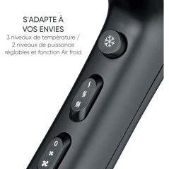 Seche-cheveux avec câble rétractable - SEVERIN - HT 0165 - Diffuseur