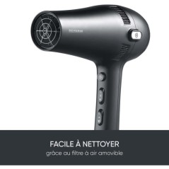 Seche-cheveux avec câble rétractable - SEVERIN - HT 0165 - Diffuseur