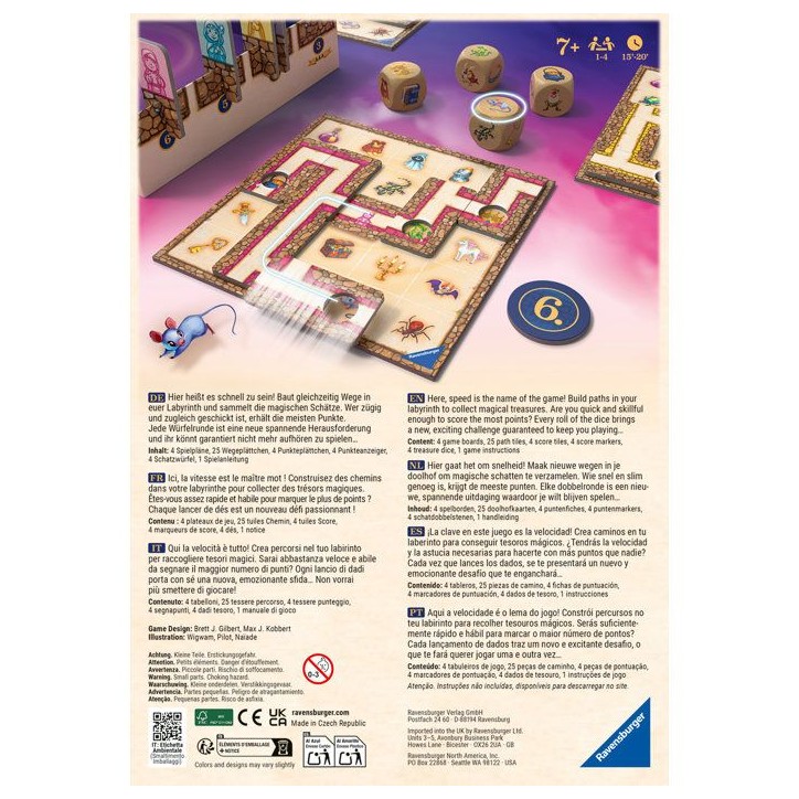 Ravensburger 24699 Labyrinth GO! Ravensburger 24699 Labyrinth GO!