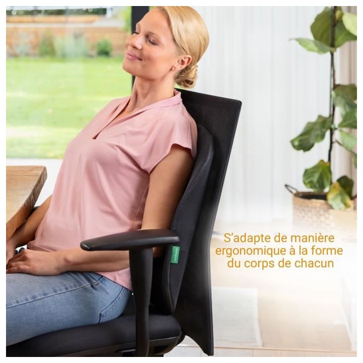 Dossier de massage rechargeable - MEDISANA - MC 500 - Shiatsu - sans fil - 2 vitesses - Noir Dossier de massage rechargeable - MEDISANA - MC 500 - Shiatsu - sans fil - 2 vitesses - Noir