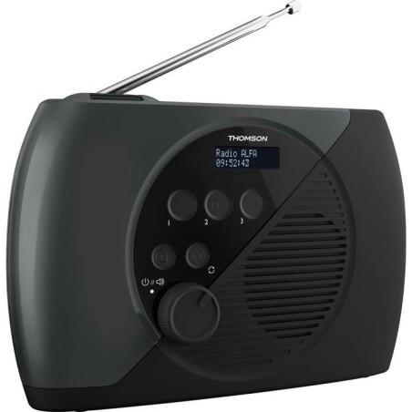 Radio FM - THOMSON - DAB - Gris et Noir