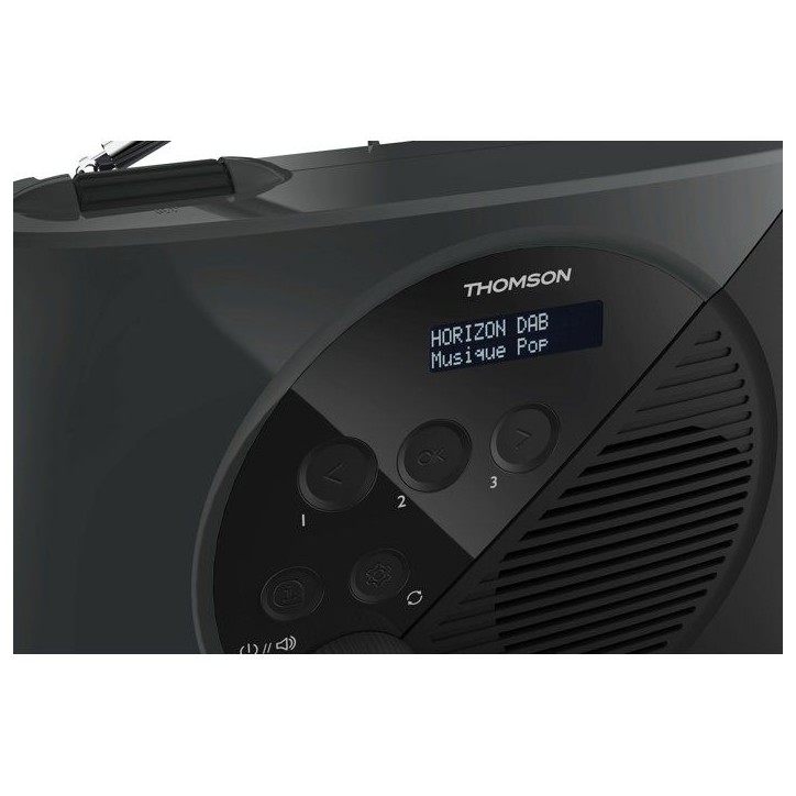 Radio FM - THOMSON - DAB - Gris et Noir Radio FM - THOMSON - DAB - Gris et Noir