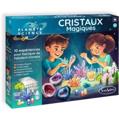 Cristaux Magiques - SENTOSPHERE - Collection de minéraux - 10 expéri
