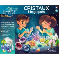 Cristaux Magiques - SENTOSPHERE - Collection de minéraux - 10 expéri