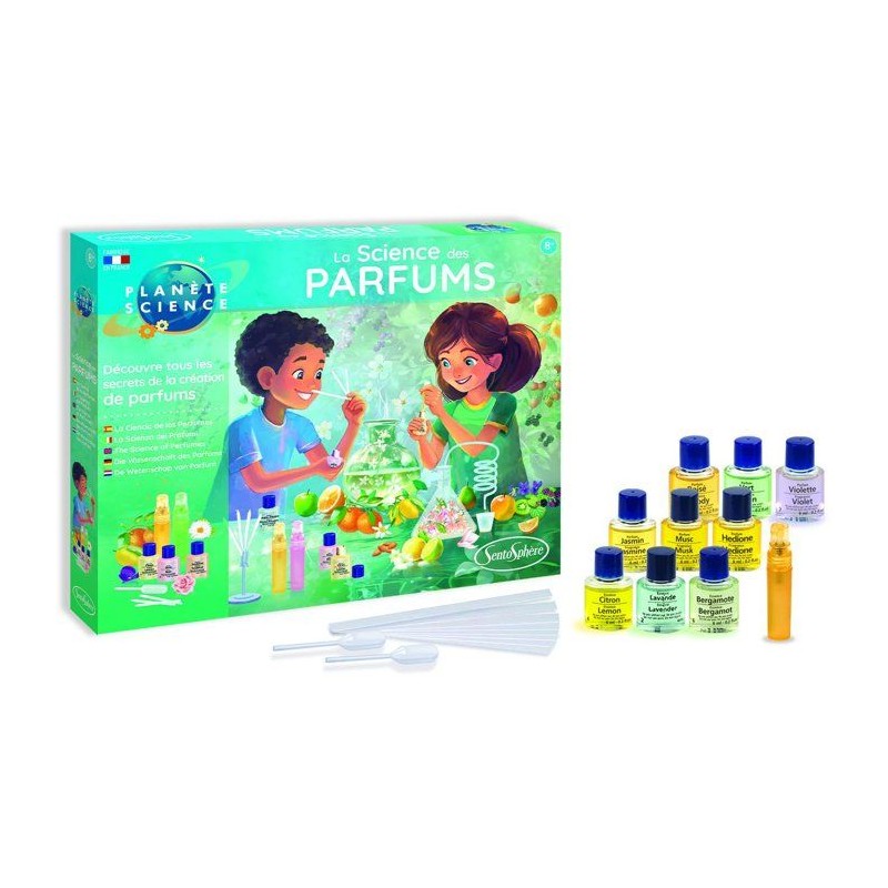 Kit Scientifique - SENTOSPHERE - La science des parfums - Faire évolu