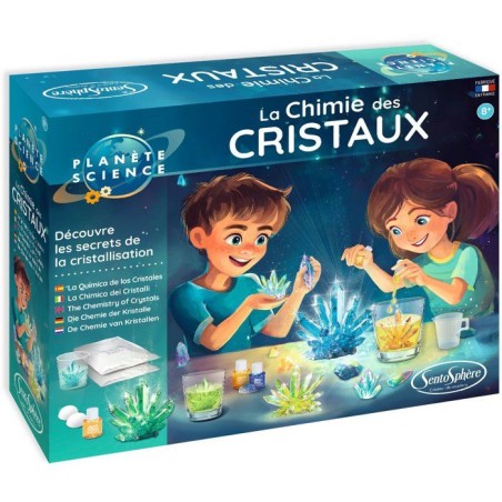 La Chimie des Cristaux - SENTOSPHERE - Collection de minéraux - 2 sac