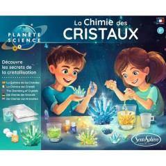 La Chimie des Cristaux - SENTOSPHERE - Collection de minéraux - 2 sac