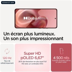 MOTOROLA - G86 - 8/256 Go - Rouge