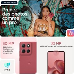 MOTOROLA - G86 - 8/256 Go - Rouge