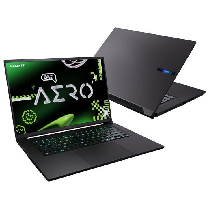 PC Portable gamer GIGABYTE AERO X16 1WH93FRC94AH - 16'' QHD+ 165HZ - RTX5070 - AMD RYZEN AI 7 350 - 16Go - 1To SSD - Win 11 FAMI PC Portable gamer GIGABYTE AERO X16 1WH93FRC94AH - 16'' QHD+ 165HZ - RTX5070 - AMD RYZEN AI 7 350 - 16Go - 1To SSD - Win 11 FAMI
