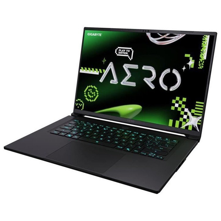 PC Portable gamer GIGABYTE AERO X16 1WH93FRC94AH - 16'' QHD+ 165HZ - RTX5070 - AMD RYZEN AI 7 350 - 16Go - 1To SSD - Win 11 FAMI PC Portable gamer GIGABYTE AERO X16 1WH93FRC94AH - 16'' QHD+ 165HZ - RTX5070 - AMD RYZEN AI 7 350 - 16Go - 1To SSD - Win 11 FAMI