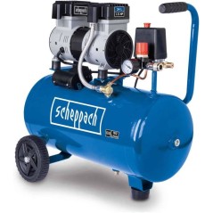Compresseur d'air horizontal SCHEPPACH - HC26Si - 24L - 1100 W - 8 bar