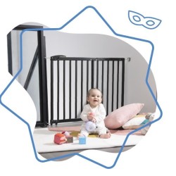 Badabulle Barriere de Sécurité Deco Pop - Barriere Extensible pour O